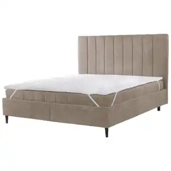 Möbelix Polsterbett mit Lattenrost Mia Beige 180x200 cm Angebot