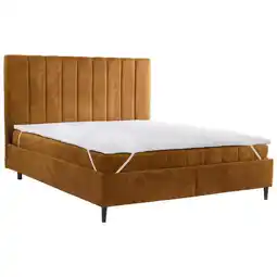 Möbelix Polsterbett mit Lattenrost Mia Kupferfarben 180x200 cm Angebot