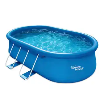 Möbelix Aufstellpool Oval mit Leiter L: 457 cm Angebot