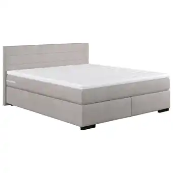 Möbelix Boxspringbett mit Topper 140x200 cm Mammut,silberfarben Angebot