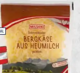 Hofer Milsani Bergkäse Gerieben Angebot