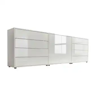 Möbelix Sideboard Mailand 4 B: 237 cm Weiß Angebot