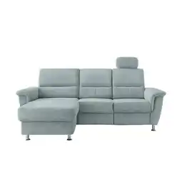 Möbelix Ecksofa mit Stauraum Parole Blau Chenille Angebot