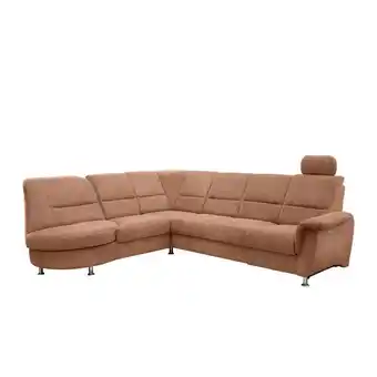 Möbelix Ecksofa mit Relaxfunktion Parole Koralle Chenille Angebot