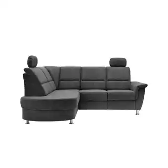 Möbelix Ecksofa mit Stauraum Parole Anthrazit Chenille Angebot