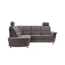 Möbelix Ecksofa mit Stauraum Parole Graubraun Chenille Angebot