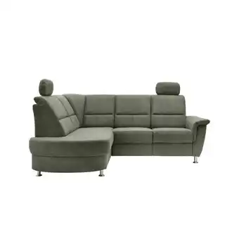 Möbelix Ecksofa mit Stauraum Parole Grün Chenille Angebot