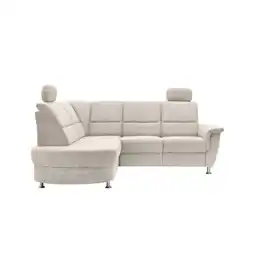 Möbelix Ecksofa mit Stauraum Parole Beige Chenille Angebot