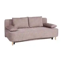 Möbelix Schlafsofa mit Bettkasten Lara Magma Cappuccino Angebot