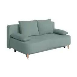 Möbelix Schlafsofa mit Bettkasten Lara Blaugrau Angebot