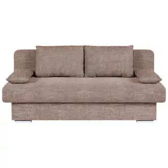 Möbelix Schlafsofa mit Bettkasten Bora Cappuccino Angebot