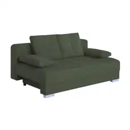 Möbelix Schlafsofa mit Bettkasten Ben Grün Angebot