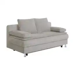 Möbelix Schlafsofa mit Bettkasten Ken Beige Angebot