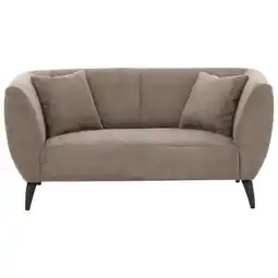 Möbelix 2-Sitzer-Sofa Colori Graubraun Rücken Echt Angebot