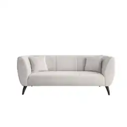 Möbelix 3-Sitzer-Sofa Colori Weiß Rücken Echt Angebot