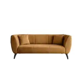 Möbelix 3-Sitzer-Sofa Colori Goldfarben, Rücken Echt Angebot