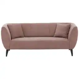 Möbelix 3-Sitzer-Sofa Colori Rosa Rücken Echt Angebot