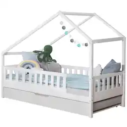 Möbelix Hausbett Lou Bettkasten Weiß B: 100 cm Angebot