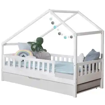 Möbelix Hausbett Lou Bettkasten Weiß B: 100 cm Angebot