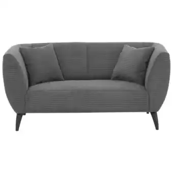 Möbelix 2-Sitzer-Sofa Colori Grau Rücken Echt Angebot