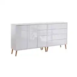 Möbelix Sideboard Mailand 9 B. 184,5 cm Weiß Angebot