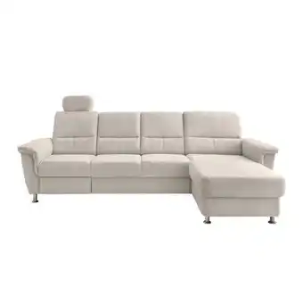 Möbelix Ecksofa mit Relaxfunktion Parole Beige Chenille Angebot