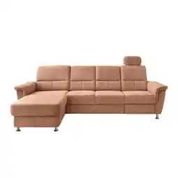 Möbelix Ecksofa mit Relaxfunktion Parole Koralle Chenille Angebot