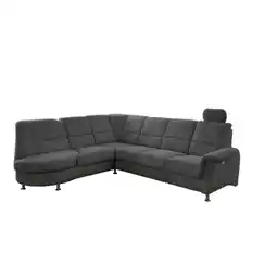 Möbelix Ecksofa mit Relaxfunktion Parole Anthrazit Chenille Angebot