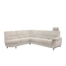 Möbelix Ecksofa mit Relaxfunktion Parole Beige Chenille Angebot