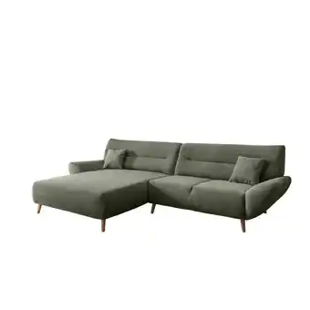 Möbelix Ecksofa Chenille Dunkelgrün S: 166x290 cm Angebot