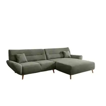 Möbelix Ecksofa Chenille Dunkelgrün S: 290x166 cm Angebot