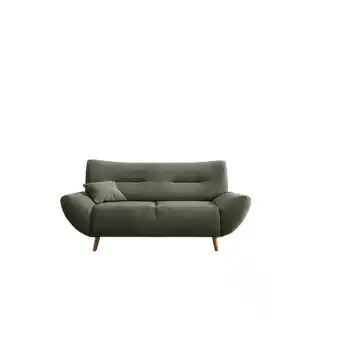 Möbelix 2-Sitzer-Sofa Chenille Dunkelgrün, Rücken Echt Angebot