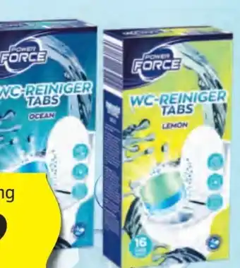 Hofer Power Force WC-Reiniger Tabs Angebot