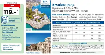 Lidl Reisen Kroatien Opatija Angebot