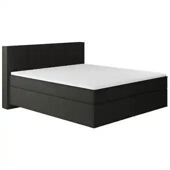 Möbelix Boxspringbett mit Topper Delia 180x200 cm Graphitfarben Angebot