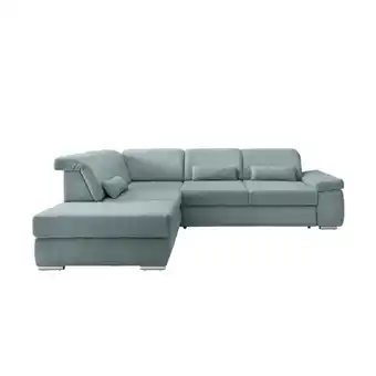 Möbelix Ecksofa inkl. Bettkasten Milian Mintgrün, S: 250x297 cm Angebot