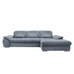 Möbelix Ecksofa mit Bettkasten Rigatti Hellblau S: 314x184 cm Angebot