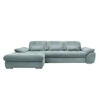 Möbelix Ecksofa mit Bettkasten Rigatti Blau S: 184x314 cm Angebot