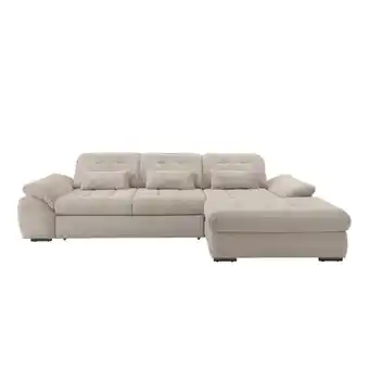 Möbelix Ecksofa mit Bettkasten Rigatti Beige S: 314x184 cm Angebot