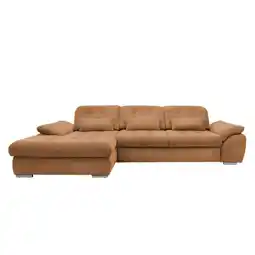 Möbelix Ecksofa mit Bettkasten Rigatti Currygelb S: 184x314cm Angebot