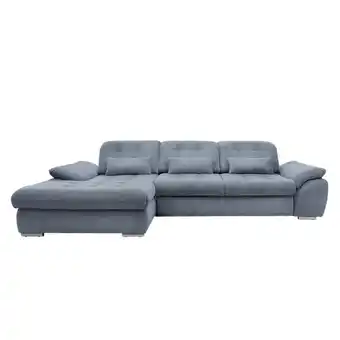 Möbelix Ecksofa mit Bettkasten Rigatti Hellblau S: 184x314 cm Angebot