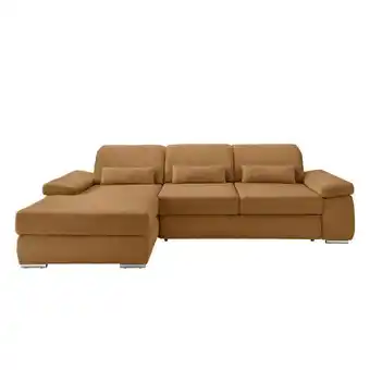 Möbelix Ecksofa inkl. Bettkasten Milian Currygelb,s: 188x295 cm Angebot