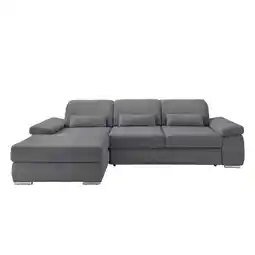 Möbelix Ecksofa inkl. Bettkasten Milian Graubraun,s: 188x295 cm Angebot