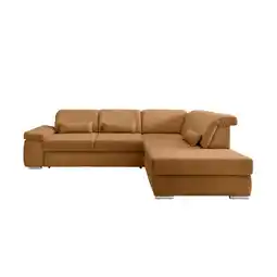 Möbelix Ecksofa inkl. Bettkasten Milian Currygelb,s: 297x250 cm Angebot