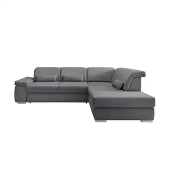 Möbelix Ecksofa inkl. Bettkasten Milian Graubraun,s: 297x250 cm Angebot