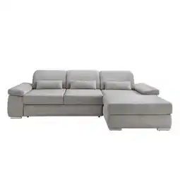 Möbelix Ecksofa inkl. Bettkasten Milian Siberfarben,s:295x188cm Angebot