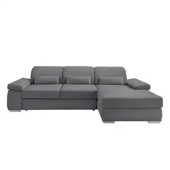 Möbelix Ecksofa inkl. Bettkasten Milian Graubraun,s: 295x188 cm Angebot