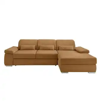 Möbelix Ecksofa inkl. Bettkasten Milian Currygelb,s:295x188 cm Angebot