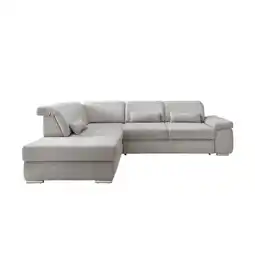 Möbelix Ecksofa Milian Silber, S: 250x297 cm Angebot