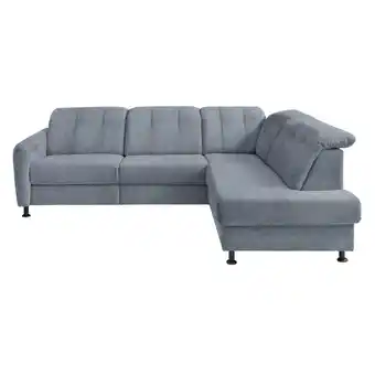 Möbelix Ecksofa Minori Chenille Hellblau, S: 270x198 cm Angebot